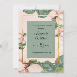 wedding invitation