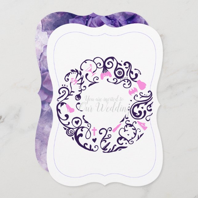 Wedding Invitation (Front/Back)