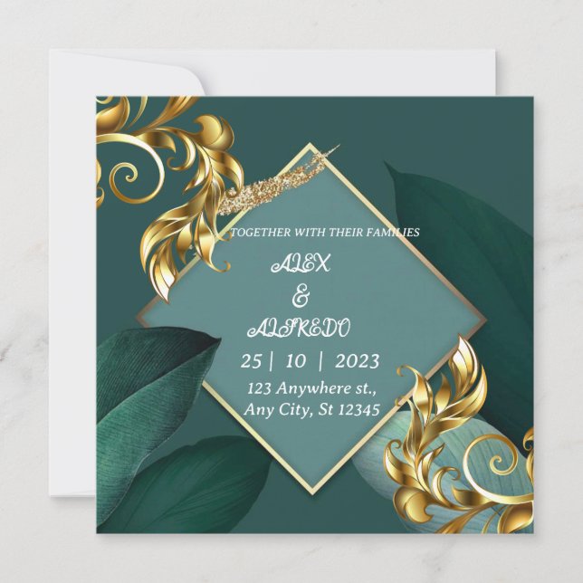 WEDDING INVITATION (Front)