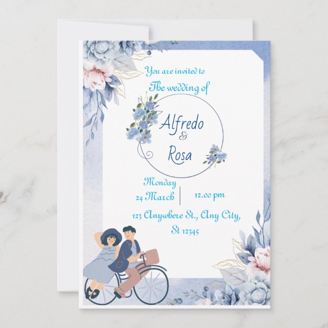 wedding invitation (Front)
