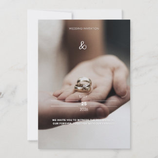 Wedding invitation 