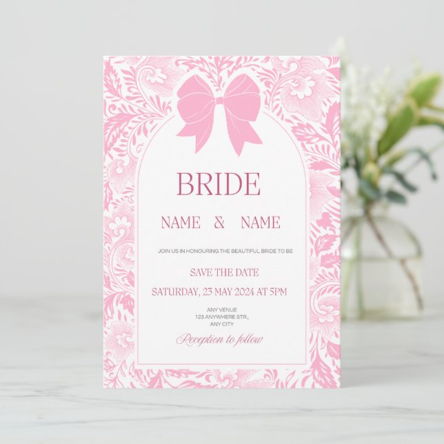 Wedding invitation  (Standing Front)
