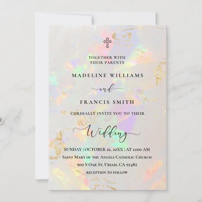 wedding invitation (Front)