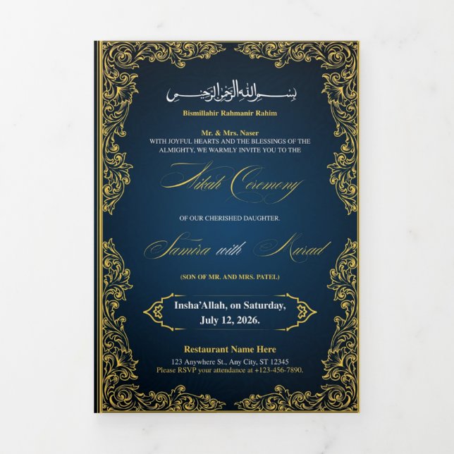 wedding invitation (Cover)
