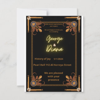 wedding invitation