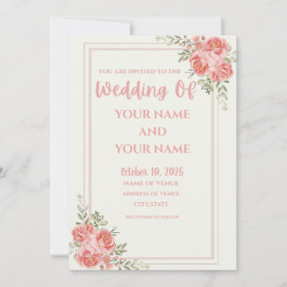 Wedding Invitation