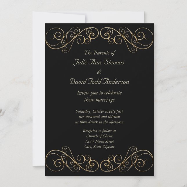 Wedding Invitation (Front)