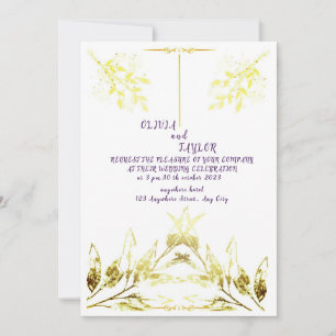 Wedding invitation