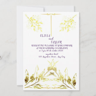 Wedding invitation
