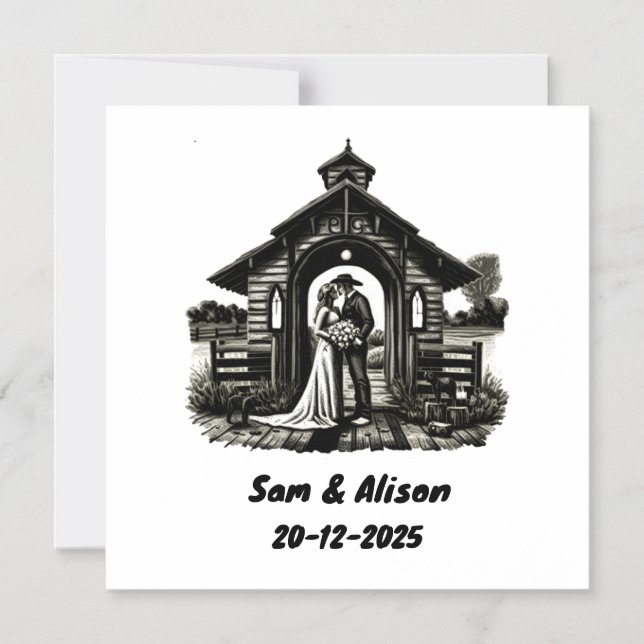 Wedding invitation (Front)