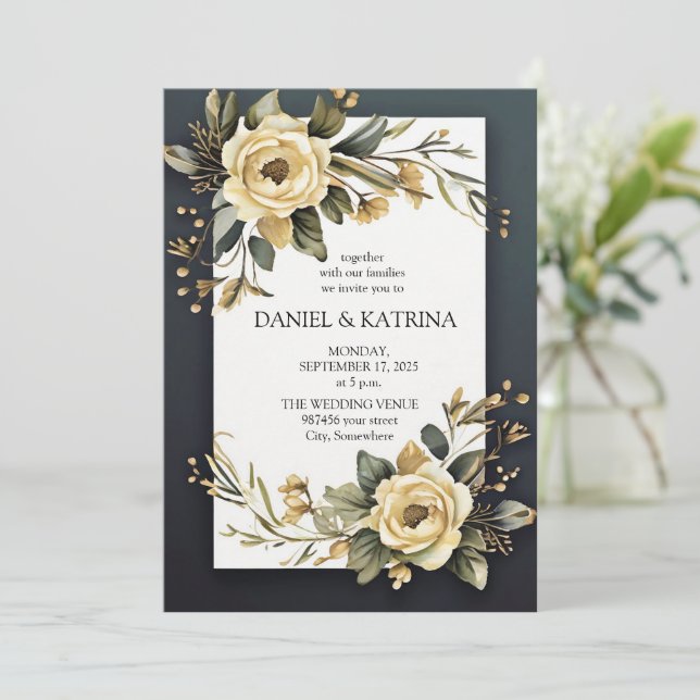 wedding invitation (Standing Front)