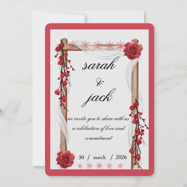 Wedding Invitation (Front)