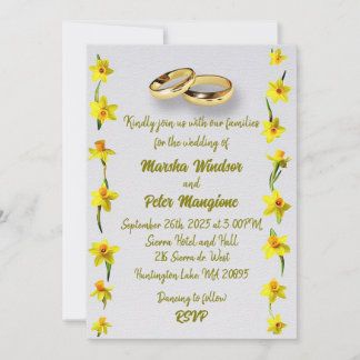 " WEDDING INVITATION "