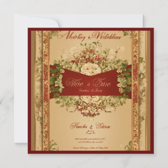 wedding invitation (Front)