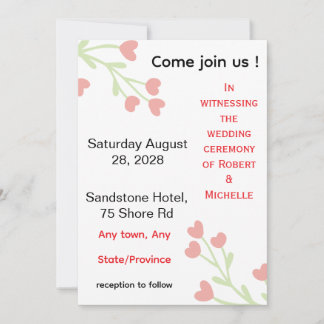 Wedding Invitation