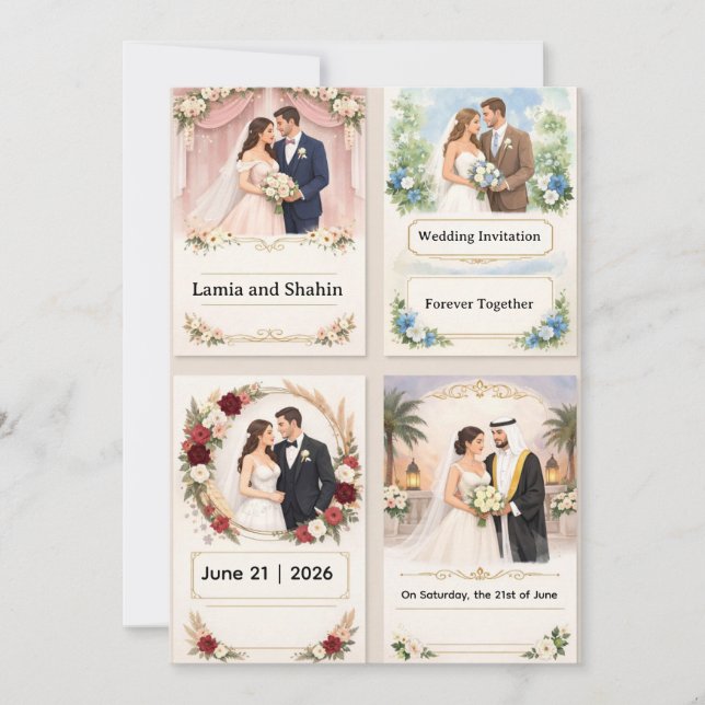 Wedding Invitation (Front)