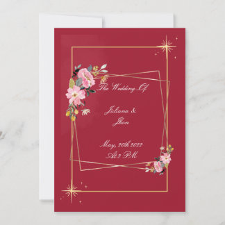 wedding invitation