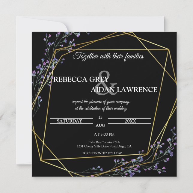 wedding Invitation (Front)