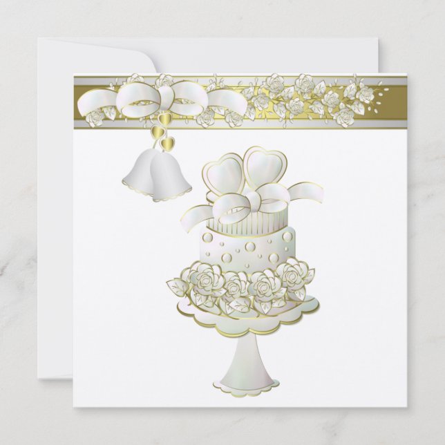 Wedding Invitation  5.25" x 5.25" (Front)