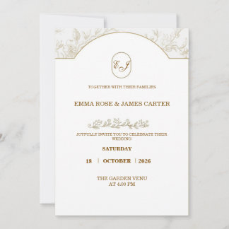 "Wedding Invitation ✨ A Night to Remember"