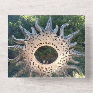 Wedding Invitation All In One Sunflower Photo Map