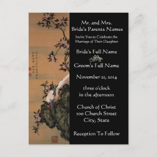 Wedding Invitation Artist Hiroshige Utagawa