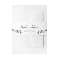 Wedding Invitation Belly Band