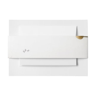 Wedding Invitation Belly Band