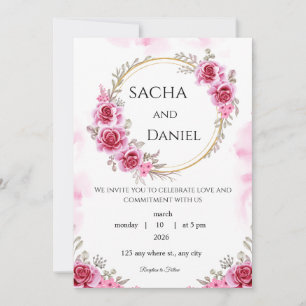 wedding invitation card