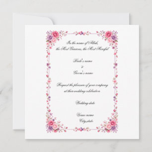 Wedding Invitation card