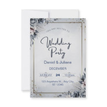 wedding invitation card