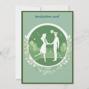  wedding invitation "Celebration of Love"