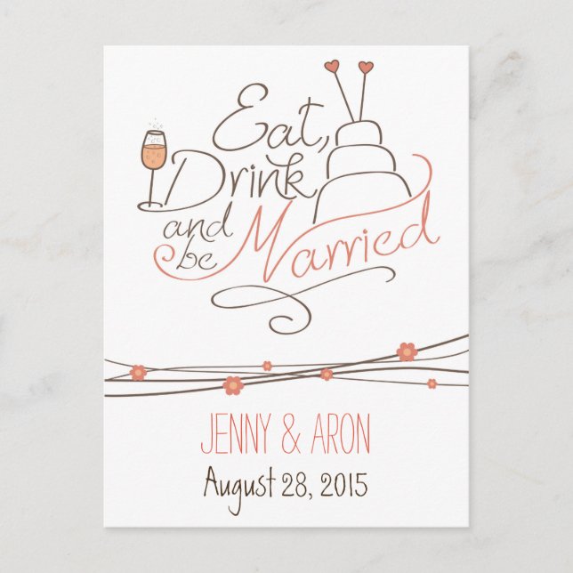 Wedding invitation design (Front)