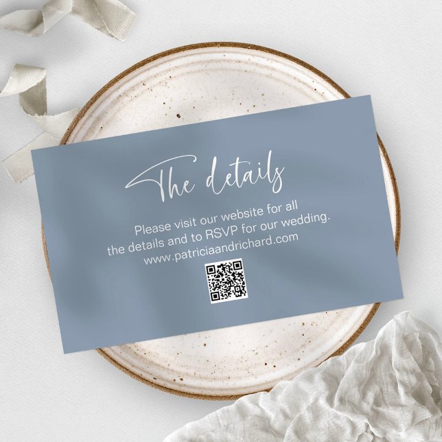 Wedding Invitation Details QR Online RSVP (Creator Uploaded)