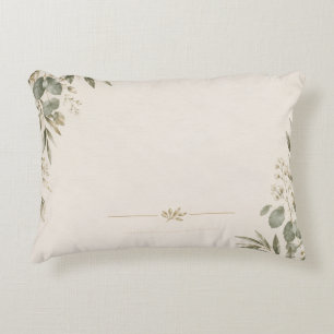 Wedding Invitation Elegant European Botanical Decorative Cushion