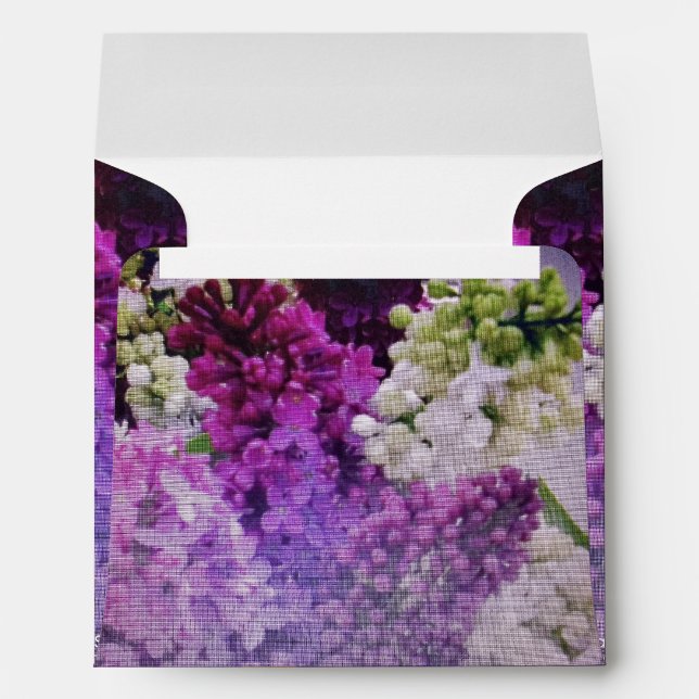 wedding invitation envelope lilac (Back (Bottom))