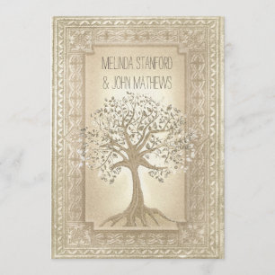 Wedding Invitation Family Tree