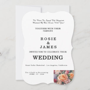 Wedding Invitation Floral Elements