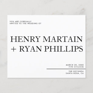 Wedding Invitation Flyer