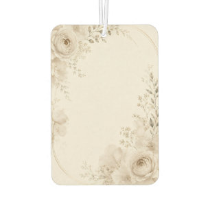 Wedding Invitation for Modern European Events Car Air Freshener