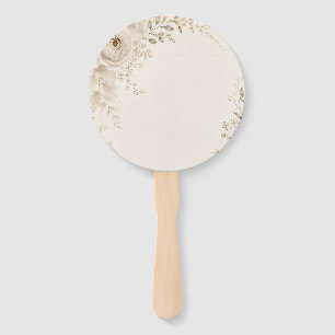 Wedding Invitation for Modern European Events Hand Fan