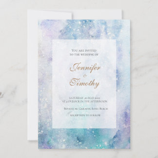 Wedding Invitation galaxy 