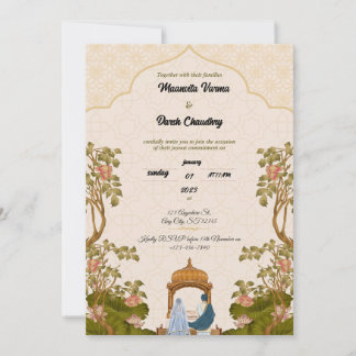 wedding invitation indian 