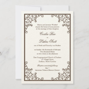 Wedding Invitation Ironworks