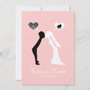 wedding invitation: Kiss in the common future Invitation