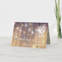 Wedding Invitation - Mason jars and cowboy boots