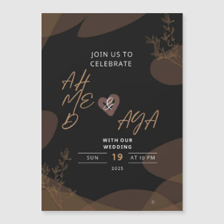 Wedding Invitation of Ahmed & Aya