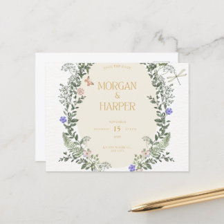 Wedding Invitation Postcard