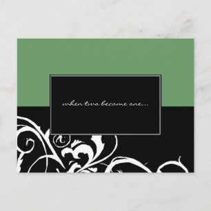 Wedding Invitation Postcard