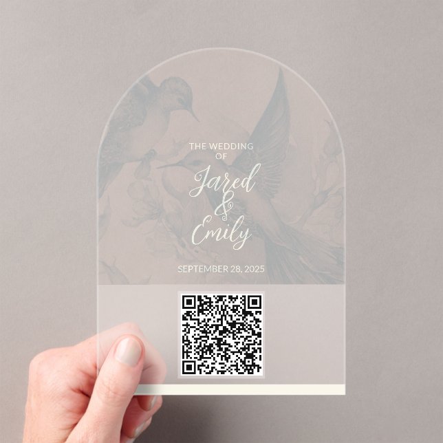 Wedding Invitation QR Code  (Insitu (Handheld))